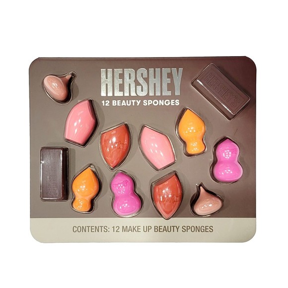 HERSHEY 12 pc Makeup Beauty Blender Sponges Easter, Twizzler Reese's Bubble Yum - Picture 1 of 7